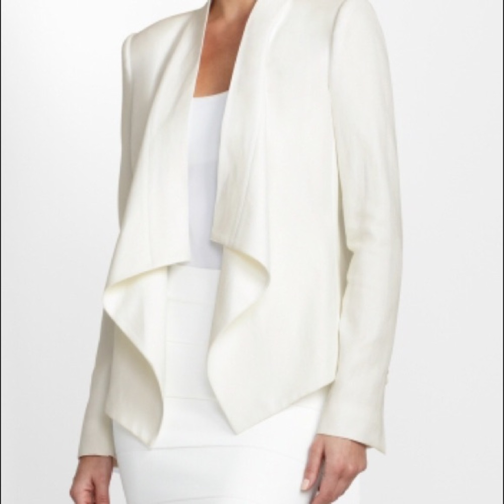 Bcbg abree-draped-front-jacket
